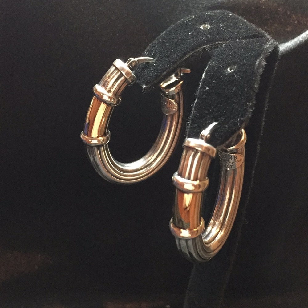 Pierced earrings